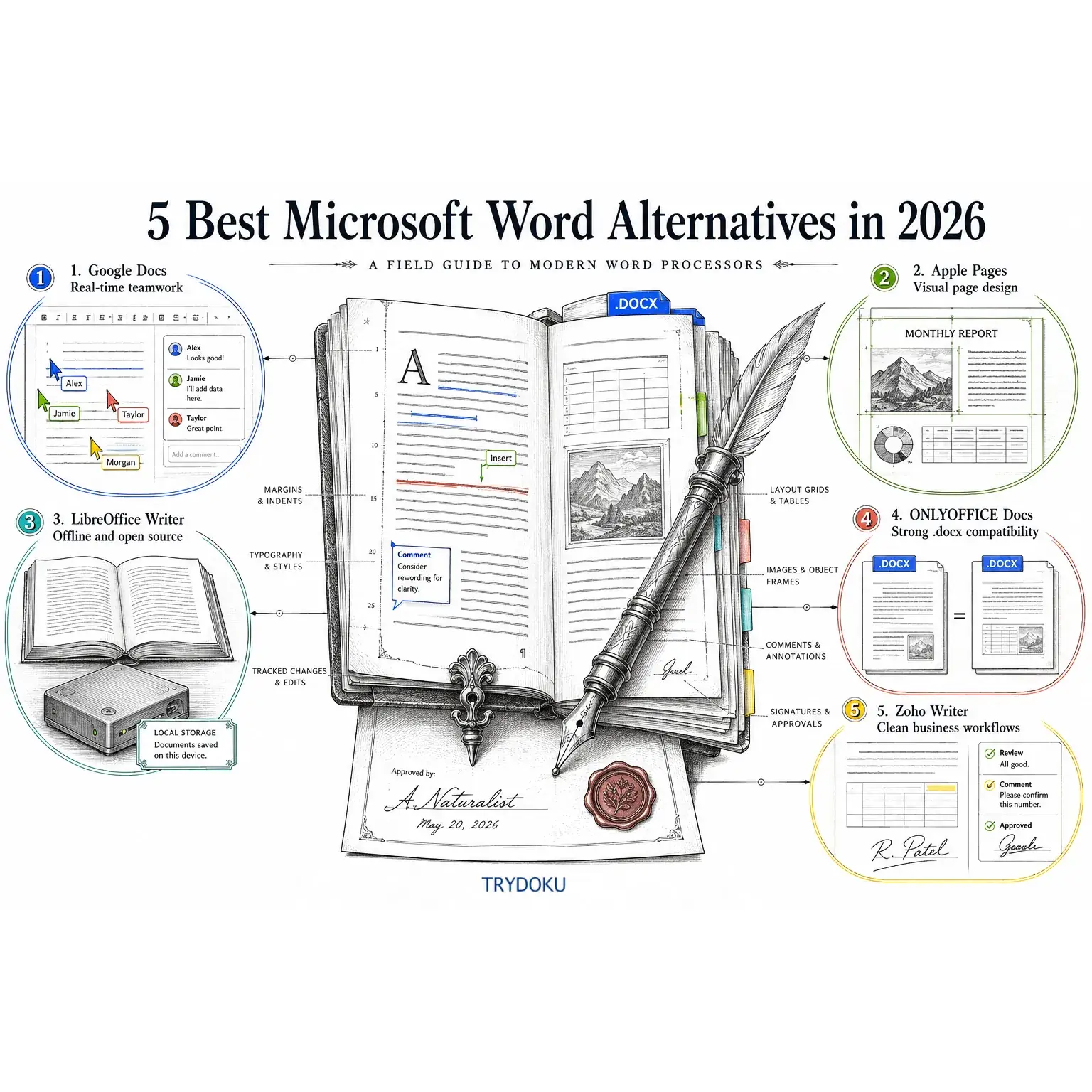 5 Best Microsoft Word Alternatives in 2026